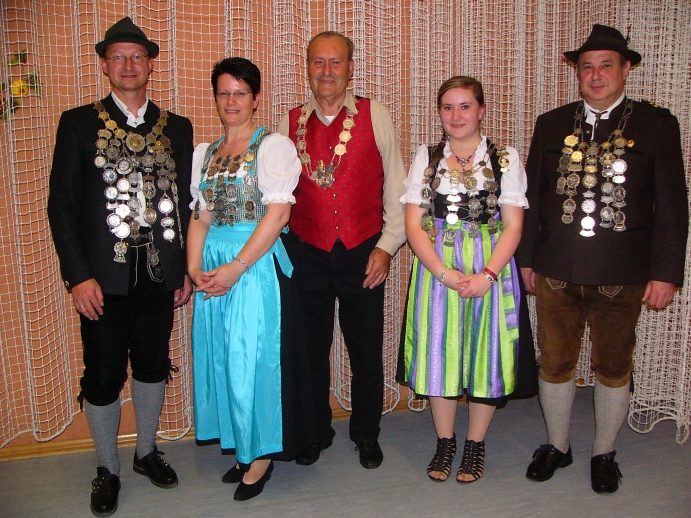 Die neuen Gauschtzenknige 2012 des Gaues Ammersee